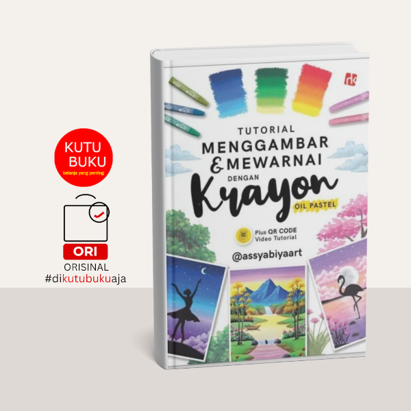 Tutorial Menggambar & Mewarnai dengan Krayon Oil Pastel